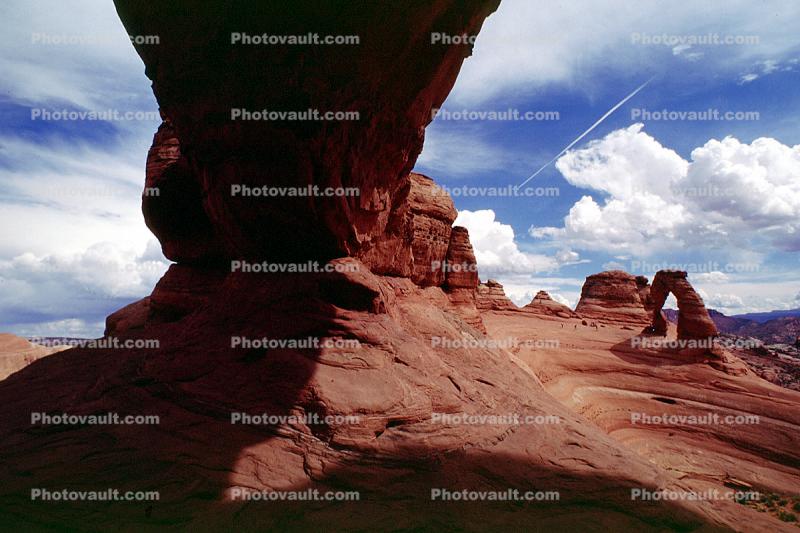 Delicate Arch from Frame Arch, Arches National Park