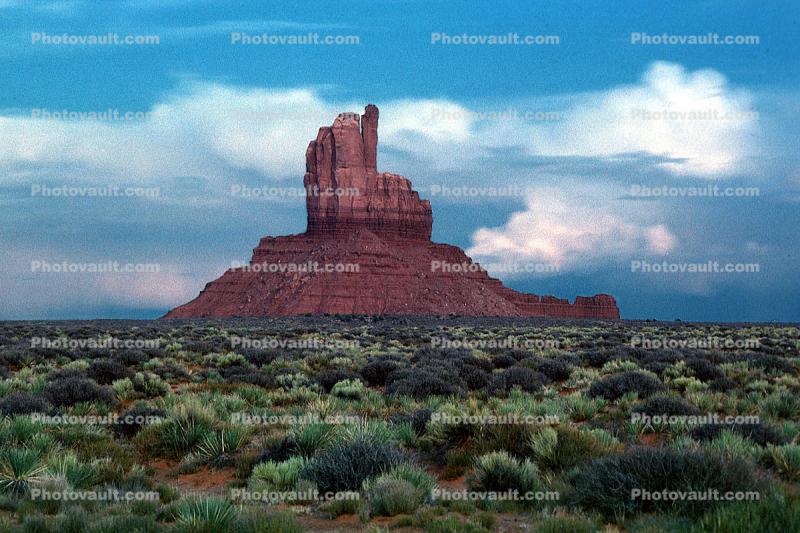 Monument Valley, knob, geologic feature, butte