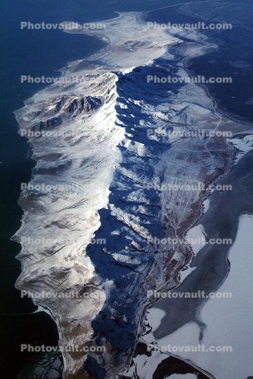 frozen landscape, snow, ice, cold, Mountains, Fractal Patterns