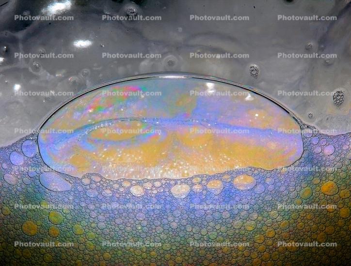 Bubbles of a Colored Dome, transparent, transparency
