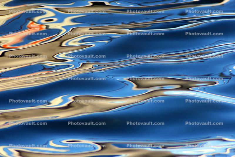 Ripples upon the blue sky Pacific Ocean, peace, calm, gentle, abstract, Equanimity