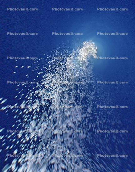 The Ejecting Splash into the sky
