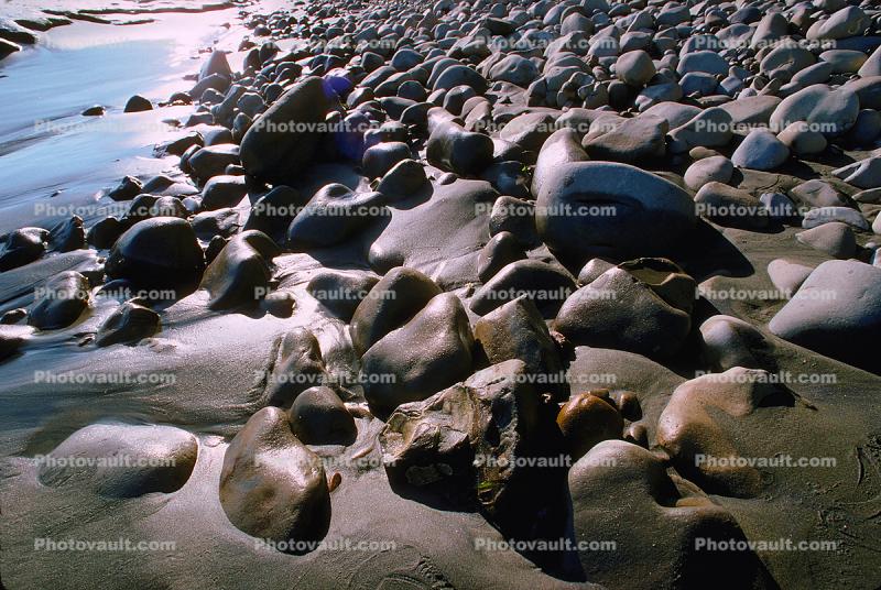 Rocks, Water, Shoreline, Sand