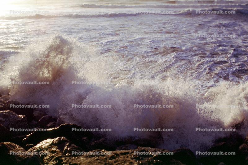 Stormy Seas, Ocean, Storm, Foam, Waves, Turbid, Pacifica, Northern California, Splash, Water, Pacific Ocean, Wet, Liquid, Seawater, Sea