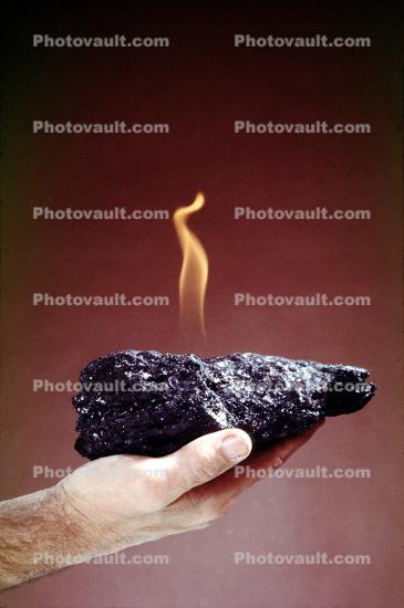 Flame from Coal