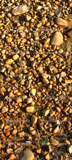 Rocks, Pebbles, seashore, Panorama