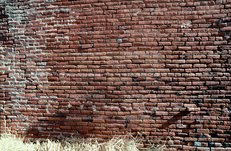 Old Brick Wall, falling apart
