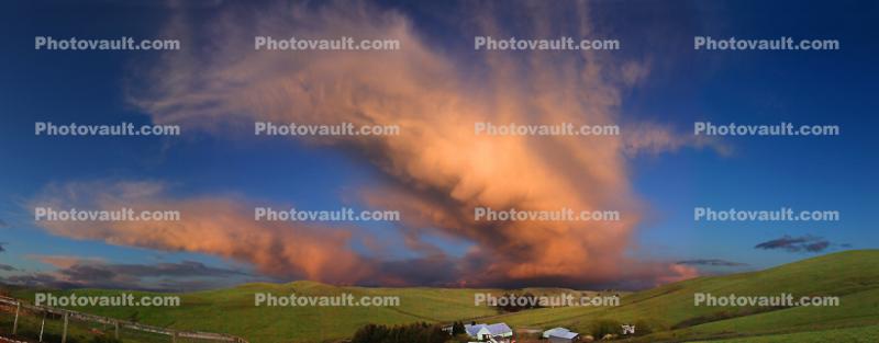 Mamatus Clouds, Sunset, Sunclipse, Two-Rock, Sonoma County
