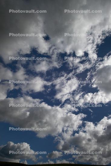 Cumulus Clouds, Puffy, Two-Rock, Sonoma County, California