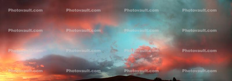 Sunset Clouds, Dramatic Glow
