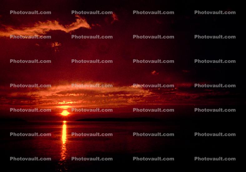 Bear Island, Penobscot Bay, Sunset, Sunrise, Sunclipse, Sunsight