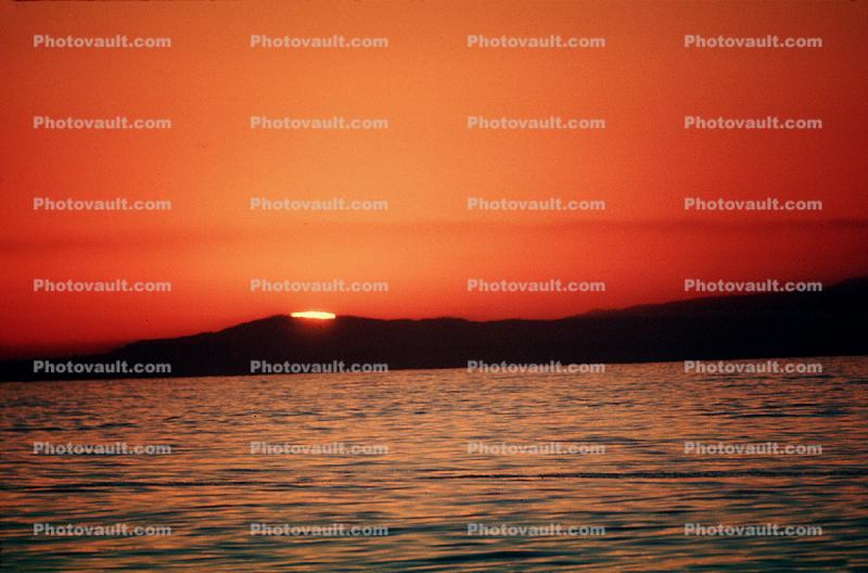 Sunset, Sunclipse, Sun Sliver, Ocean