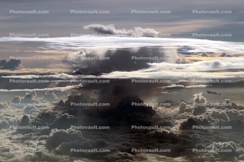 Indian Ocean, thunderhead, Daytime, daylight
