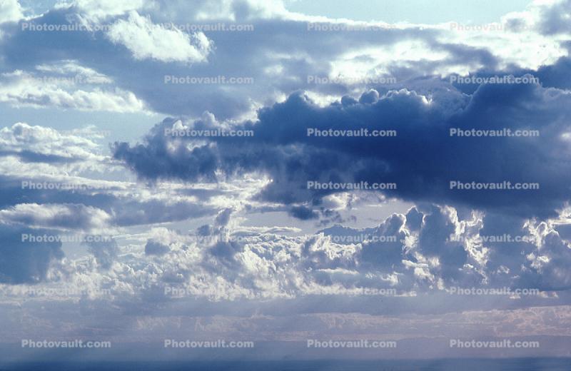 daytime, daylight, cumulus clouds