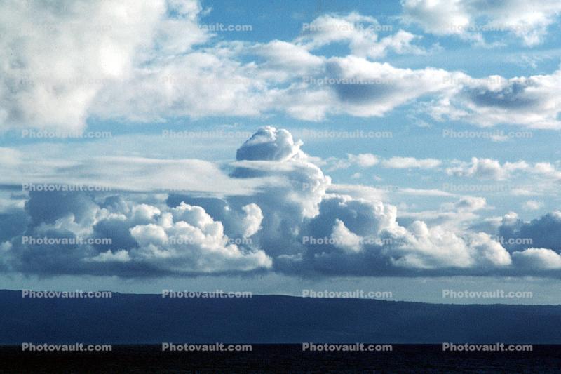 Cumulus Clouds, Lanai Hawaii