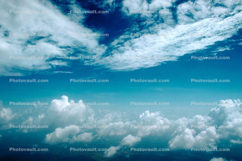 Billowing Cumulus Clouds, daytime, daylight