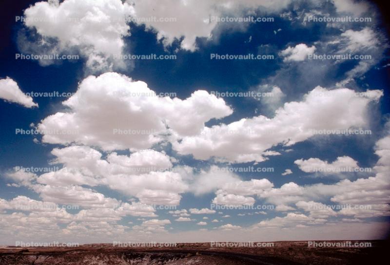 Cumulus Cloud fractals, daytime, daylight