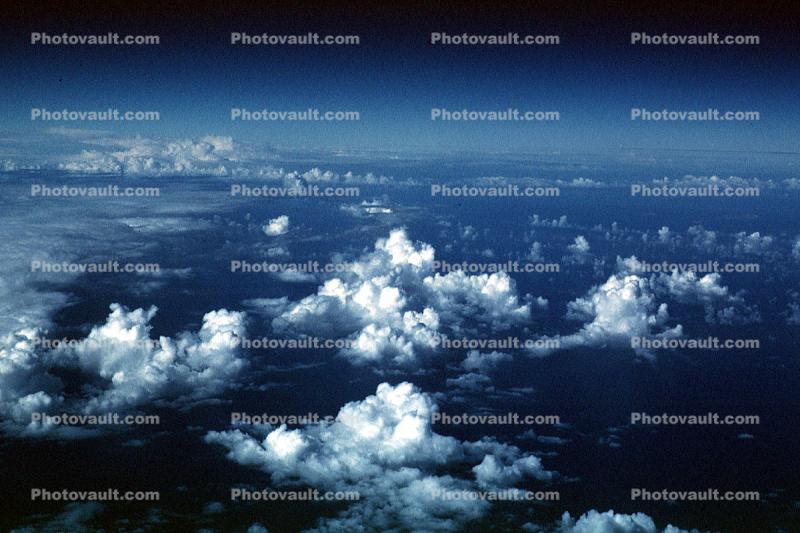 Puffy Clouds, Cumulus Cloud Puffs, daytime, daylight