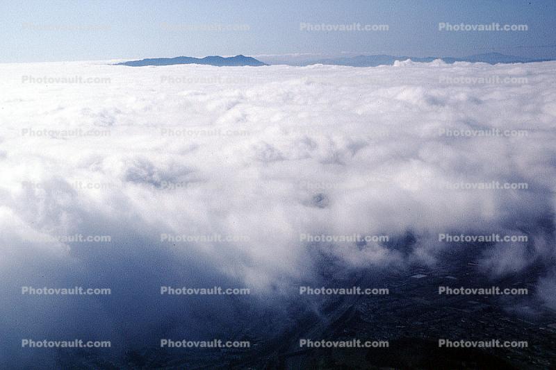Fog, clouds, Mount Tamalpais, daytime, daylight