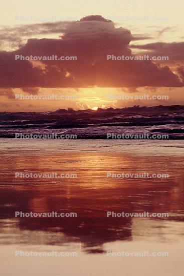 Pacific Ocean, Sunset, Sunrise, Sunclipse, Sunsight