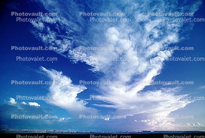 Happy Cloud fractals, reaching, reach, daytime, daylight