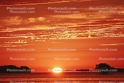 Everglades National Park, Sunset, Sunrise, Sunclipse, Sunsight, Sun