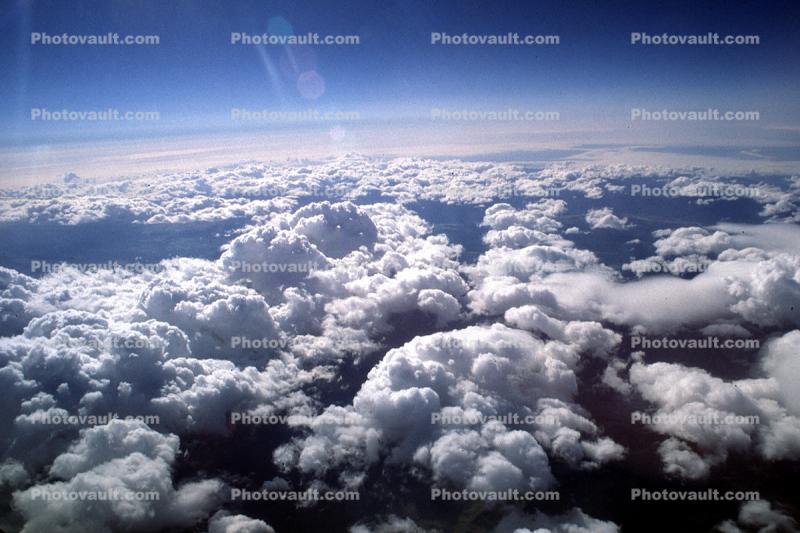 Cumulus Clouds, daytime fractals, daylight