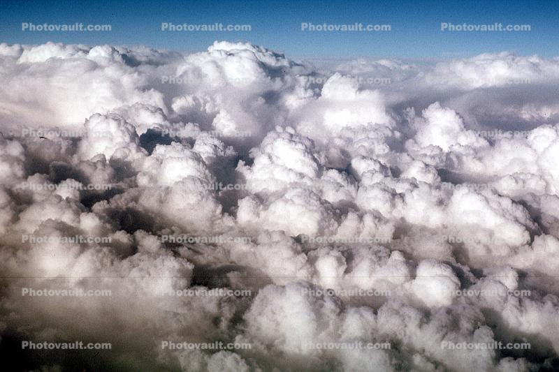 daytime, daylight, puff ball cloud fractals
