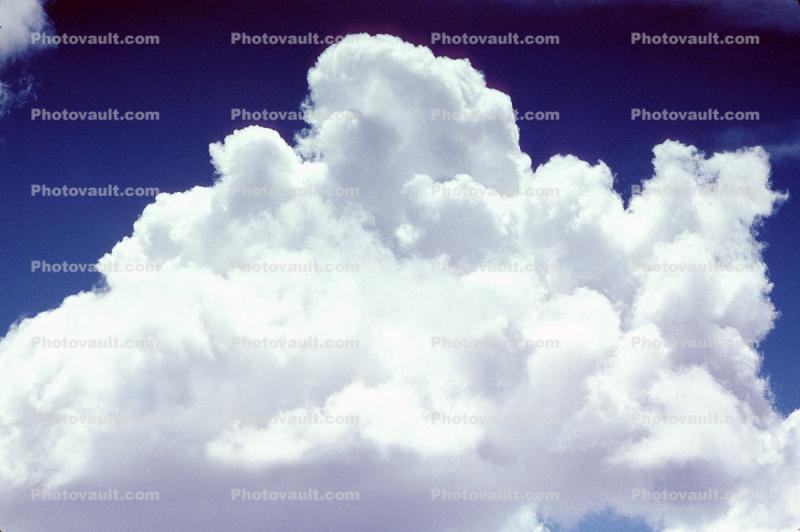 Fluffy White Cumulus Cloud