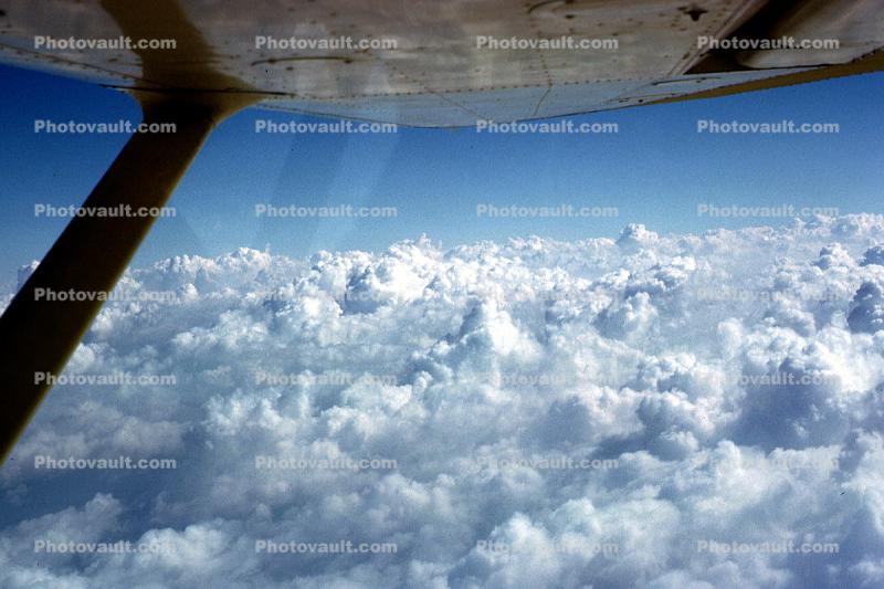 Top O' the Clouds, Wing, Cumulus, daytime, daylight