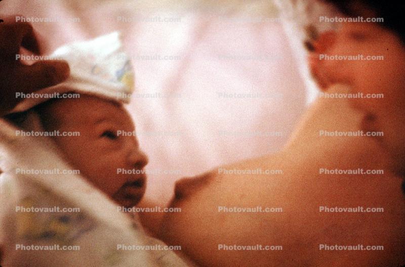 Newborn, one day old, Home Birth, Home Childbirth