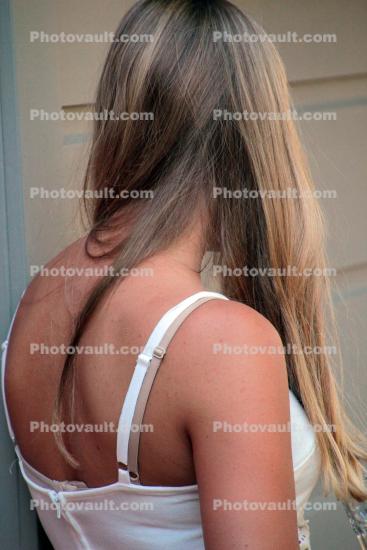 Woman Backside, Long Hair