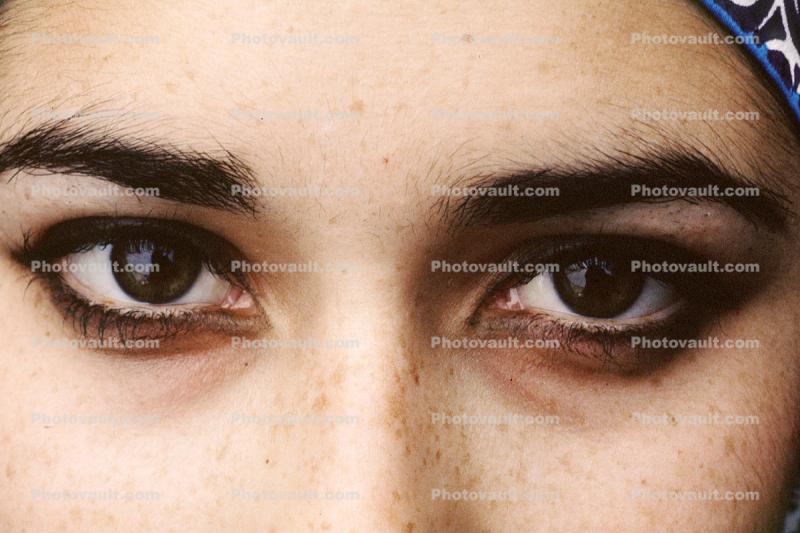 Look into my EYES, Eyeball, Iris, Lens, Pupil, Eyelash, Cornea, Sclera, Female, Woman, Eye Brow, Eyebrow