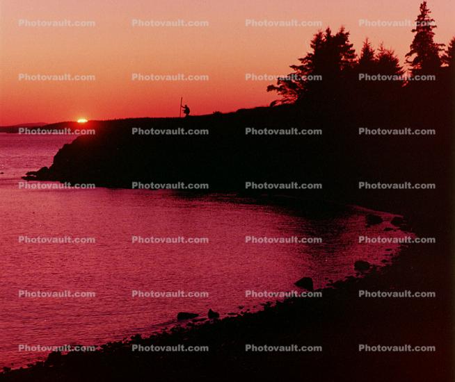 early one morning at Roque Island, Maine