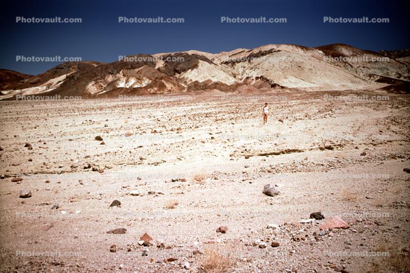 Death Valley National Park, Barren Landscape, Empty, Bare Hills