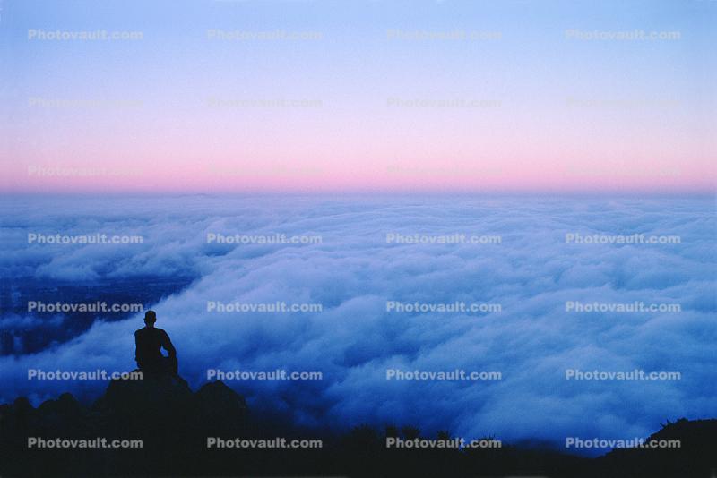 Mount Tamalpais, Fog, Sunrise, California, USA