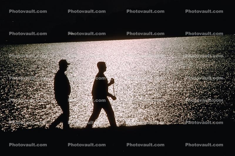 Men Walking, McKegney Field, Tiburon Linear Field