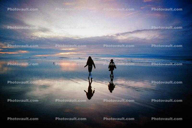 Beach, Pacific Ocean, calm, reflection, peaceful, Equanimity