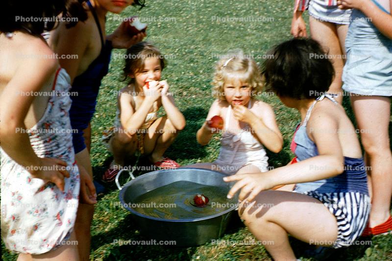 Bobbing for Apples, 1950s