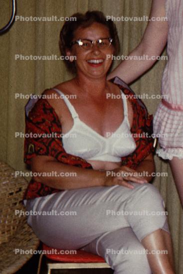Slumber Party, Women, funny, fun, Pointy Bra, Bullet-Bra, 1950s Images,  Photography, Stock Pictures, Archives, Fine Art Prints