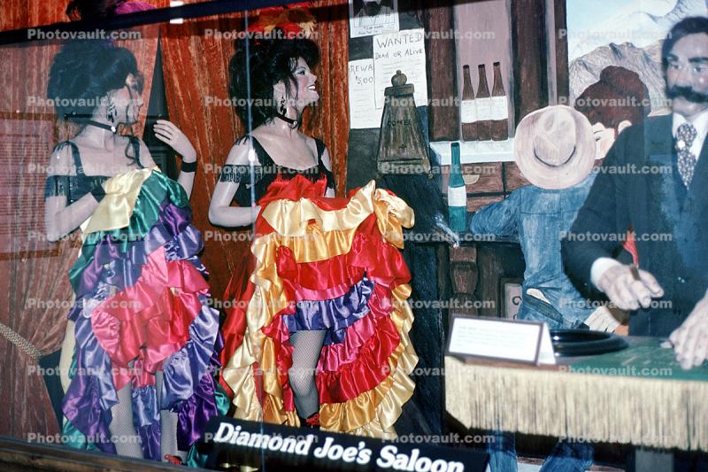Diamond Joe's Saloon, Dancers, Woman, Child