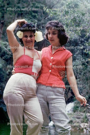 Ladies smoking, 1970s