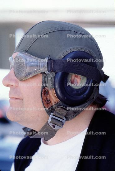 WWII Helmet, Leather