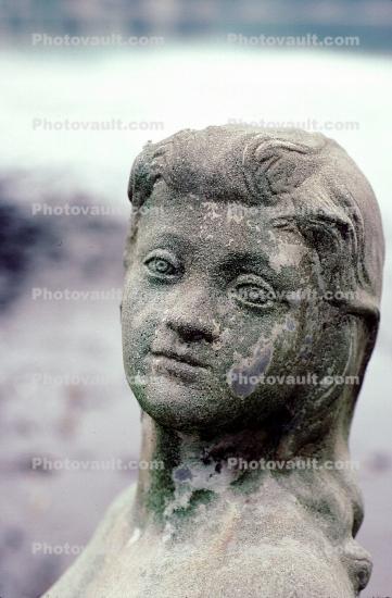 stone statue, female