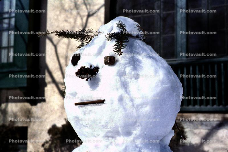 Face of a Snowman, 1950s