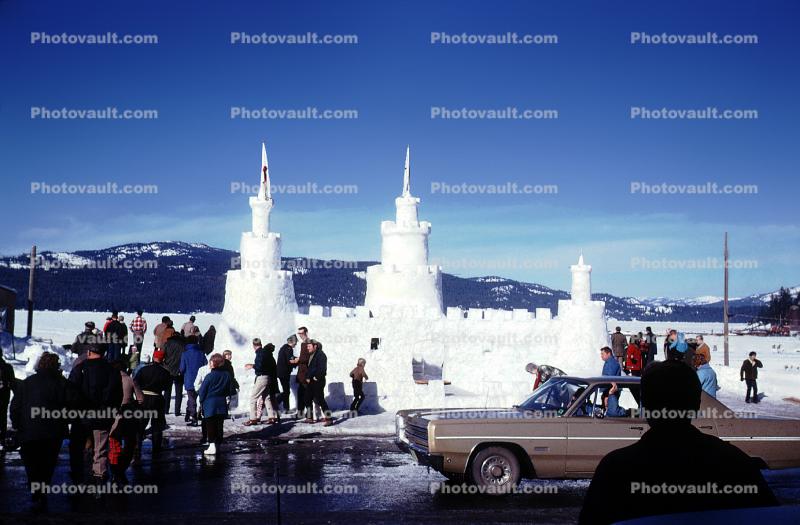 Castle, car, 1960s