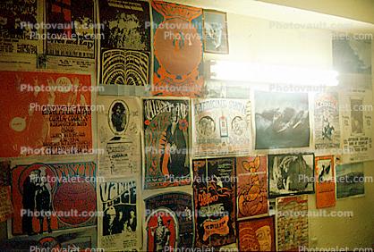 Posters, Boys bedroom, 1960s, San Diego, California, Loma Portal, My Room, psyscape