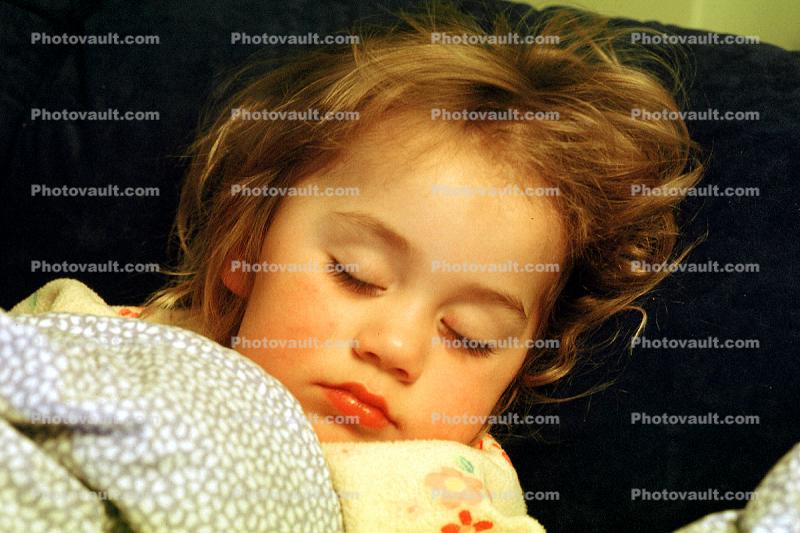 Sleeping Girl, Tired, Todler
