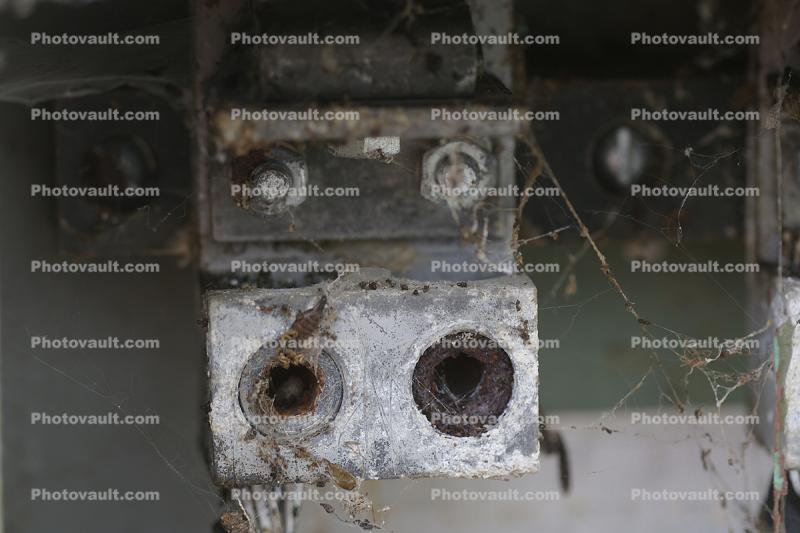 Corroding Electrical Connectors, decay, fire hazard, danger