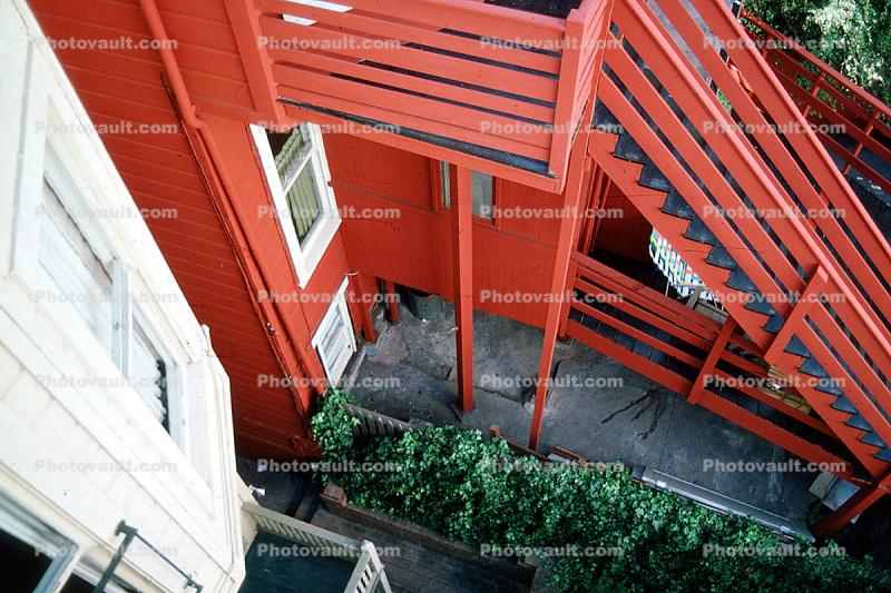 Stairs, steps, backyard, apratments